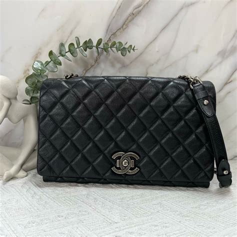 chanel city rock flap bag